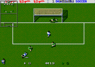 Скриншот игры Dino Dini's Soccer